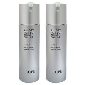 아이오페 맨 올데이 퍼펙트 톤업 올인원 남자올인원 스킨 로션 120ml 2개