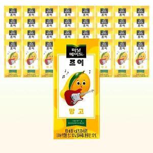 [셀러허브]미닛메이드 조이망고 195ml x 32팩 팩주스 (S10513042)