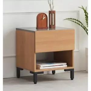 [자르파라]북유럽 투톤 거실 안방 침대 협탁 400 (4색) 모던 수납 기숙사 테이블 엔틱 침실 소형