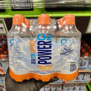 [호호재상점] 트레이더스 파워오투 오렌지 레몬향 500mlx6입 상큼 새콤 레저 안전포장