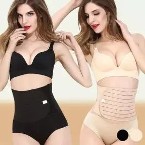 [오노마] ONM 여성 옆구리 뱃살 보정 찍찍이 복대 배워머 속옷