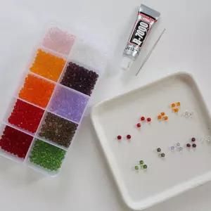 크리스탈 비즈 DIY 키트 반지 목걸이 팔찌만들기 세트 비즈공예재료