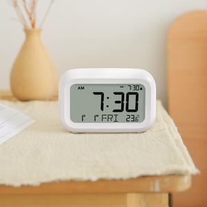 바헤르츠 BH-TC01 디지털 LED 무소음 알람 탁상시계