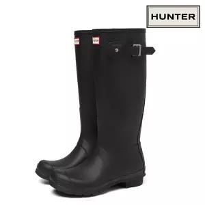 [헌터] 우먼스 오리지널 톨 레인부츠 블랙 WFT1000RMA-BLK