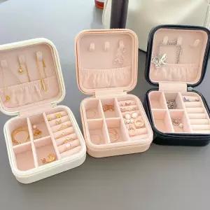 미니 악세사리 보관함 휴대용 주얼리 파우치 목걸이 반지 귀걸이 정리함 케이스