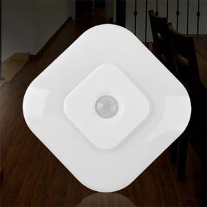 NW958 현관 출입문 동작감지 감지형 LED센서등 무선 천정 벽면 부착 네모형