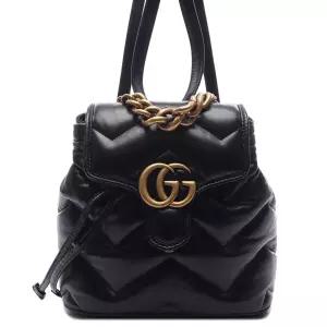 (구찌) 여성 GG 마몽 마틀라세 백팩 777253 AAC74 1000 24S