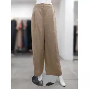 [SI] 세이브존04 원턱 린넨 와이드 팬츠 SIP1122770BR (S15913893)