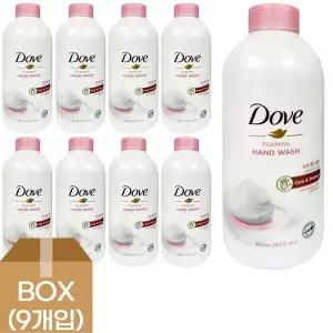 유니레버)도브 포밍 핸드워시(피치/리필/430ml)-박스(9개입)