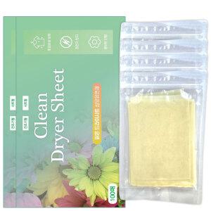 대용량 고농축 건조기용 섬유유연제 드라이시트 200매 부케 클린플라워향 