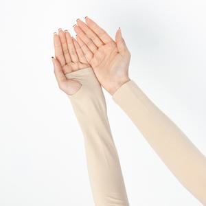 키니툴 에어스킨 쿨토시 자외선차단 냉감 손등 팔토시 살색 손가락