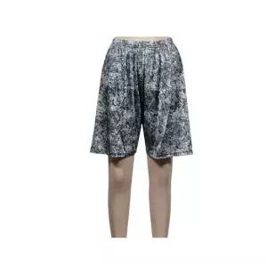 [오노마] ONM 플라워 여성 인견 바지 - 블랙 홈웨어 속바지 잠옷