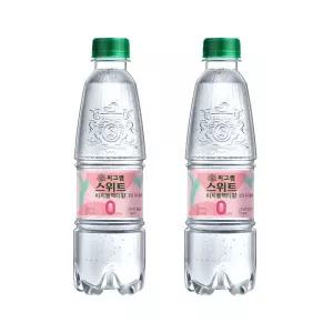 [본사직영] 씨그램 스위트 피치블랙티향 350ml 24개