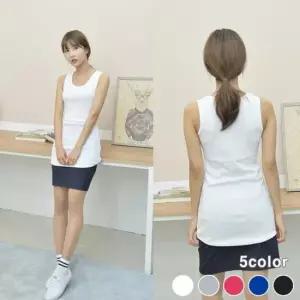 [오노마] ONM 지앤제이 롱나시 여자 교복이너웨어 나시티 나시