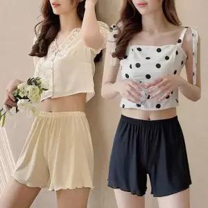 [오노마] ONM 여성 학생 쫀쫀 신축성 좋은 밴딩 치마 원피스 속바지