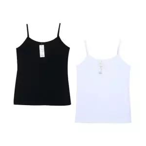 [오노마] ONM 이너웨어 면스판 끈런닝 - FREE 여성 레이어드티셔츠