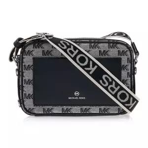 [마이클코어스] 메브 포켓 캔버스 크로스바디 블랙 58829679