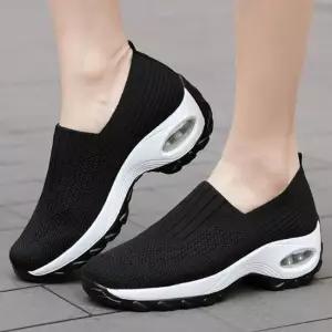 [오노마] ONM 에어슬립온 여성 메쉬 키높이운동화 스니커즈 LK-N66