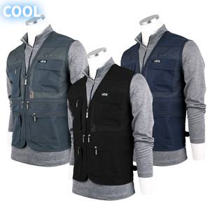 엔케이아울렛 B-노블매쉬조끼 남자 여름용 단체 유니폼 남자 등산 낚시 작업복 배달 조끼