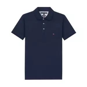 1985 레귤러 면 여자 반팔 티셔츠 폴로티 카라티 딥 네이비 MW0MW17771-DW5