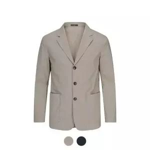 [앤드지] 린넨 혼방 투웨이 스트레치 릴렉스 캐주얼 자켓_BZC2KG1151