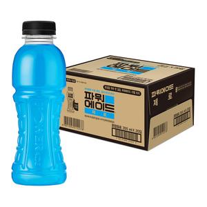 파워에이드 제로 무라벨 355ml, 20개