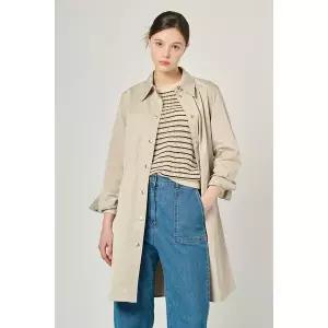 [BCBG] 버튼 트렌치코트 B4M4I703