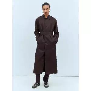 구찌 남성 개버딘 코트 guc0158001brn