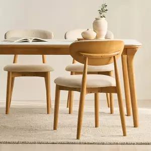 [삼익가구]나폴리 원목 디자인 의자