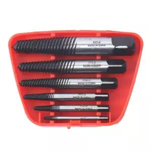 스마토-가는나사산용 히다리탭 6P No.1-6 (SET)/드릴/백탭/리무버/세트/마모/나사못/빼기/제거기/제거