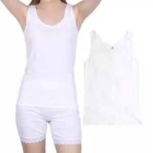 [오노마] ONM 국산 TRY 여성 땀냄새제거 민소매런닝 면 40