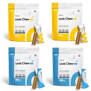 (2+2) 루이츄 강아지 덴탈껌 저알러지 입냄새 치석제거 유산균 양치껌