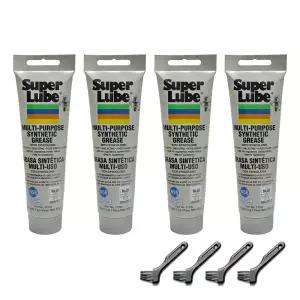 슈퍼루브 테프론 구리스 85g 튜브형 4개 세트 미국산 미제 키보드 커피머신 식품용 식용 윤활제 방청 고온 내열