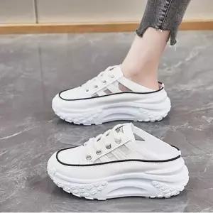 [오노마] ONM 편한 통굽 키높이 뮬 스니커즈 캐주얼 여자 운동화