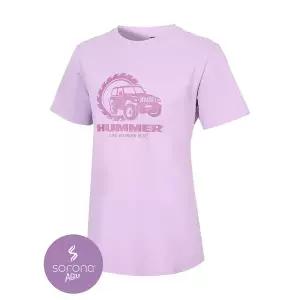 [하프클럽/험머]험머 여성 H5 스포츠 아웃도어 소로나 기능성 반팔티셔츠 바이올렛