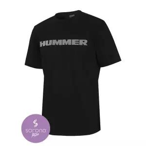 [하프클럽/험머]험머 남성 썸머 소로나 우븐 반팔 티셔츠 블랙