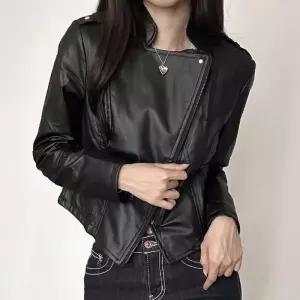 ONM 클래식 슬림 가죽 라이더자켓 청바지코디 스타일리쉬