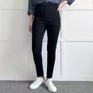 빅사이즈 409 데일리밴딩블랙스키니진 DLOP815