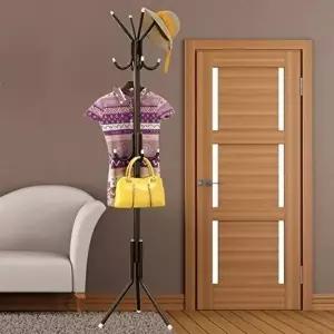 안정감 다양 공간활용 심플디자인 3단 스탠드 옷걸이_WB206A0