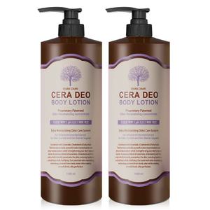 샤샤 세라 데오 바디로션 1500ml  x 2개/ 대용량 체취 제거 데오드란트 효과 특허 물질 함유