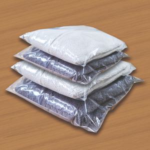 PE 폴리백 비닐백 투명 접착 옷 쇼핑몰 의류 포장 속봉투 포리백 35x45+4 100장