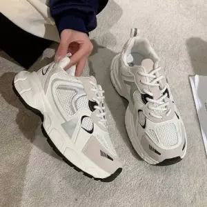 [오노마] ONM 메쉬 키높이 통굽 어글리 스니커즈 청바지코디 데일리