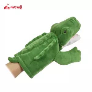 매직캐슬 말하는 손인형 악어/아동/키즈/유아/아동/역할/손가락인형/구연동화/동화인형/말하는손인형