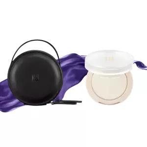 헤라 블랙 미니멀 파우치 & 헤라 스킨 래디언트 글로우 밤 5.4g 세트