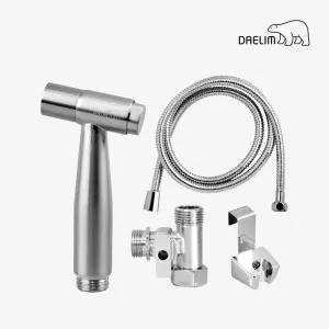 대림바스 파워수압 원터치 스프레이건 스텐호스 완벽세트