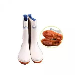 [오노마] ONM 여성 소프트 PVC 패션장화 - 백색 논슬립 레인부츠