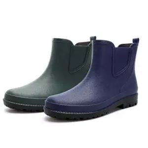 [오노마] ONM 남자 비오는 날 낚시 패션 숏 레인 부츠 장화 코디