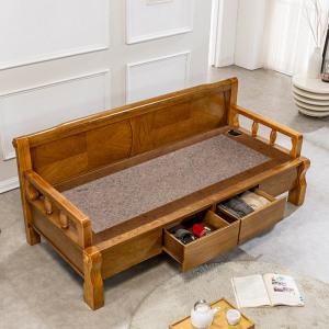 [전국무배] 트리플 온돌쇼파 (220cm) 홍맥반석 IHM072