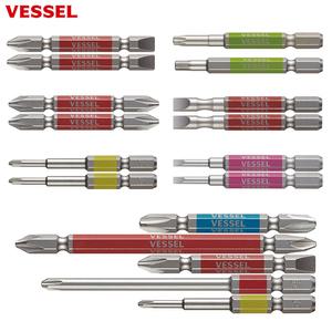 베셀 십자 일자 드라이버비트 엑스하드강 컬러 양용빗트 별형 육각