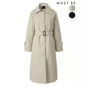 [하프클럽/머스트비]여성 벨티드 트렌치 패딩 점퍼